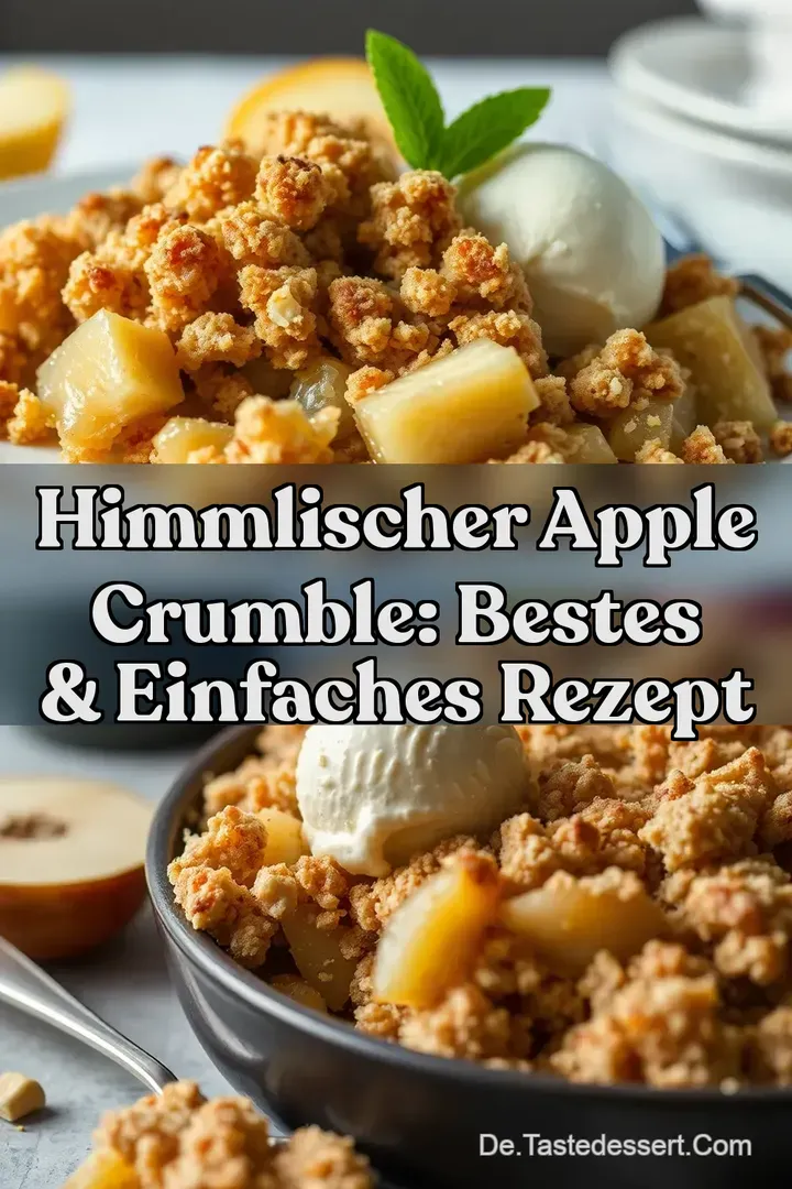 Himmlischer Apple Crumble: Bestes &amp Einfaches Rezept