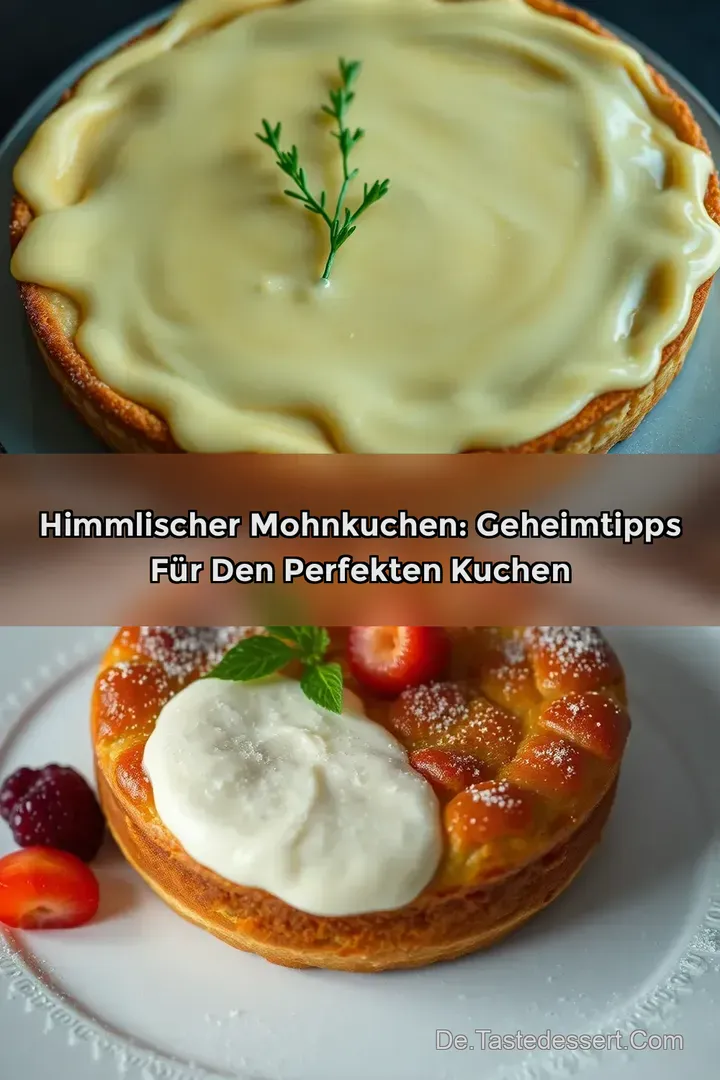 Himmlischer Mohnkuchen: Geheimtipps für den perfekten Kuchen