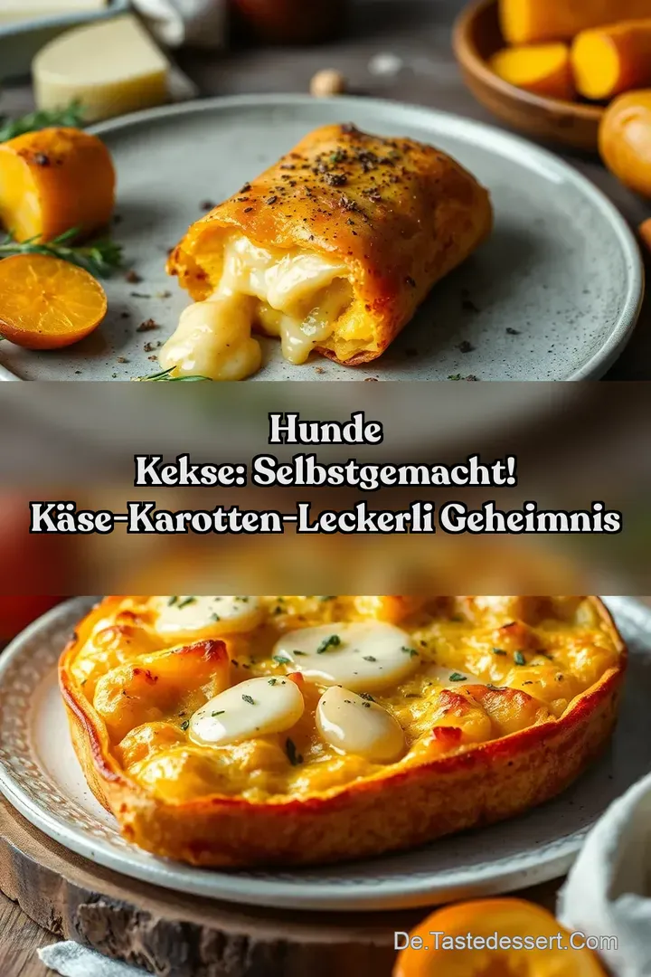 Hunde Kekse: Selbstgemacht! Käse-Karotten-Leckerli Geheimnis