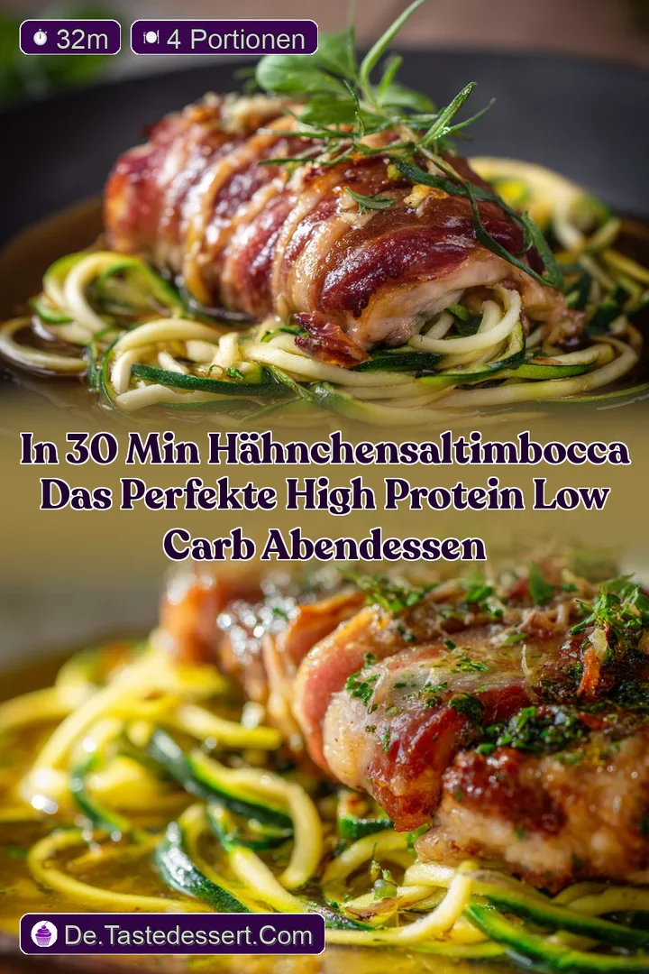 In 30 Min H&auml;hnchenSaltimbocca Das perfekte High Protein Low Carb Abendessen