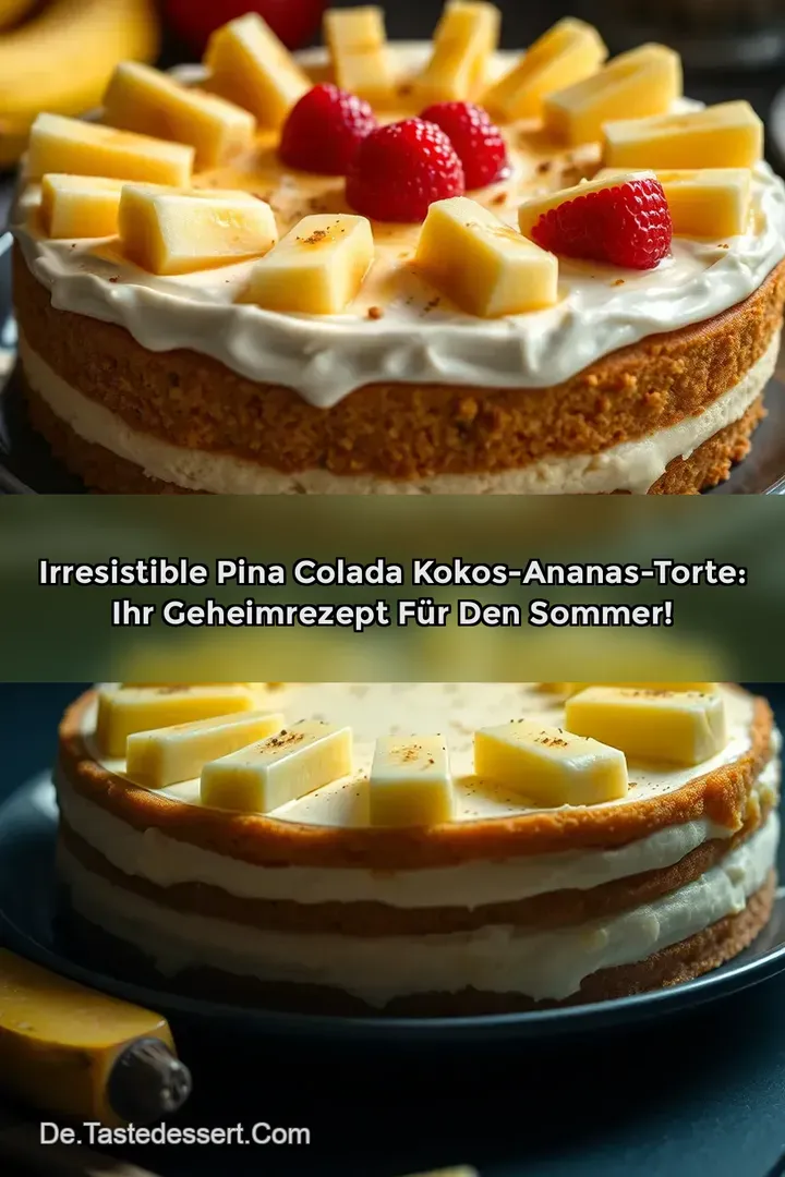 Irresistible Pina Colada Kokos-Ananas-Torte: Ihr Geheimrezept für den Sommer!