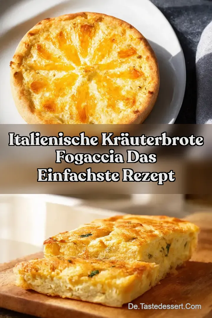 Italienische Kräuterbrote Fogaccia Das Einfachste Rezept