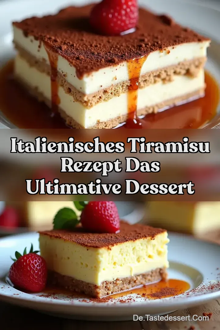 Italienisches Tiramisu Rezept Das Ultimative Dessert