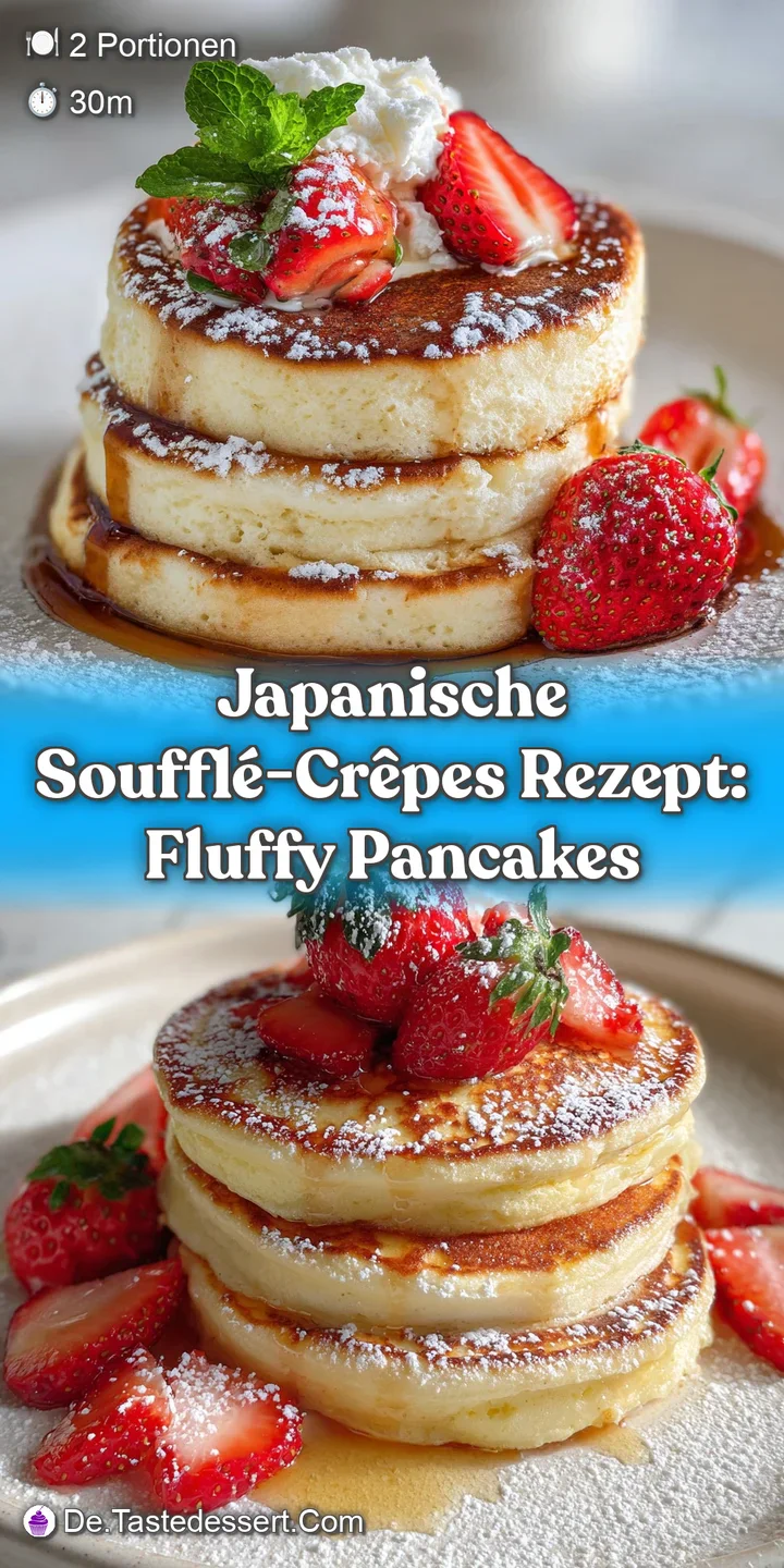 Close-up of a soft, jiggly souffl&eacute; cr&ecirc;pe, its airy texture and lightly browned surface inviting a delicious bite.