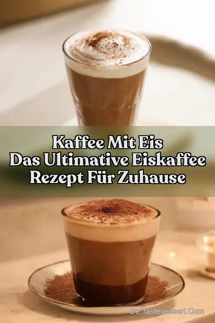 Kaffee mit Eis Das ultimative Eiskaffee Rezept für Zuhause