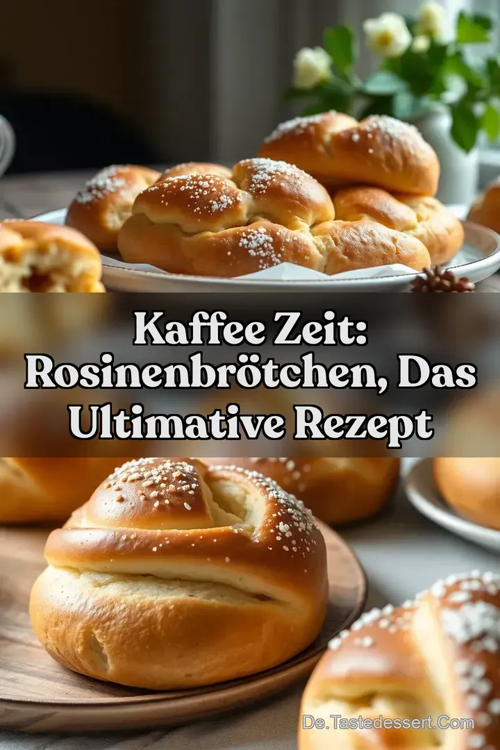 Kaffee Zeit: Rosinenbrötchen Das Ultimative Rezept