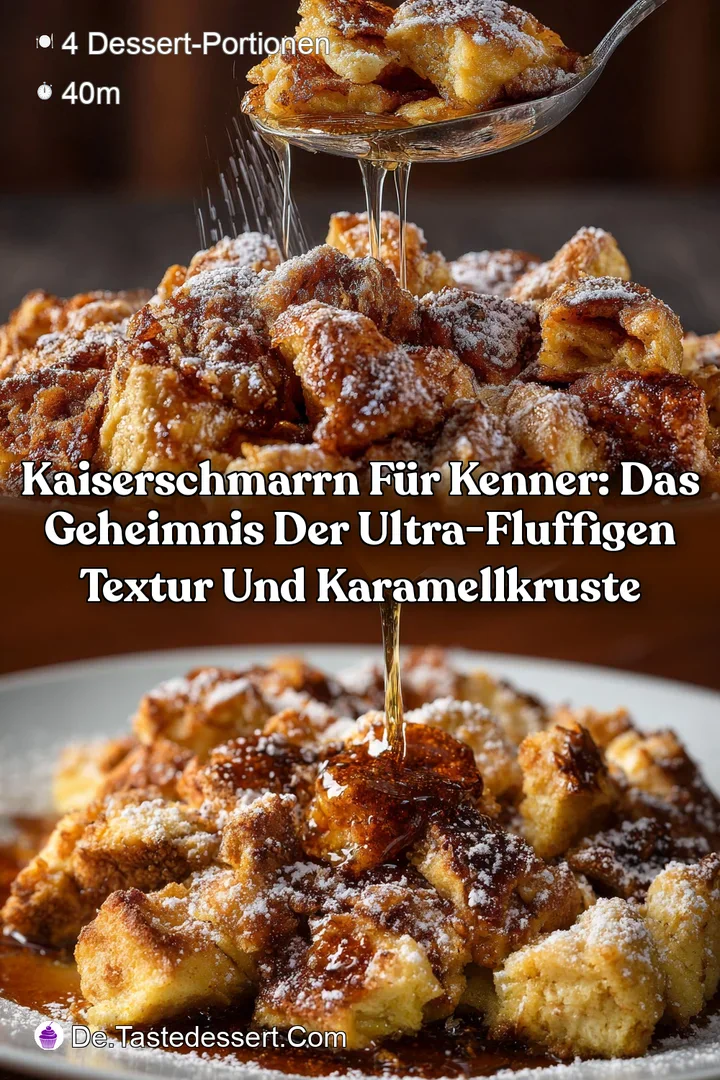 Kaiserschmarrn f&uuml;r Kenner: Das Geheimnis der ultra-fluffigen Textur und Karamellkruste