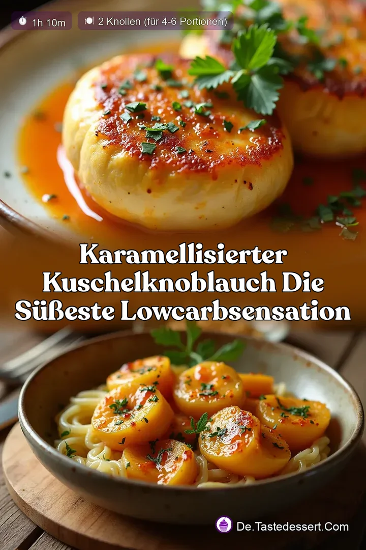 Karamellisierter KuschelKnoblauch Die s&uuml;&szlig;este LowCarbSensation