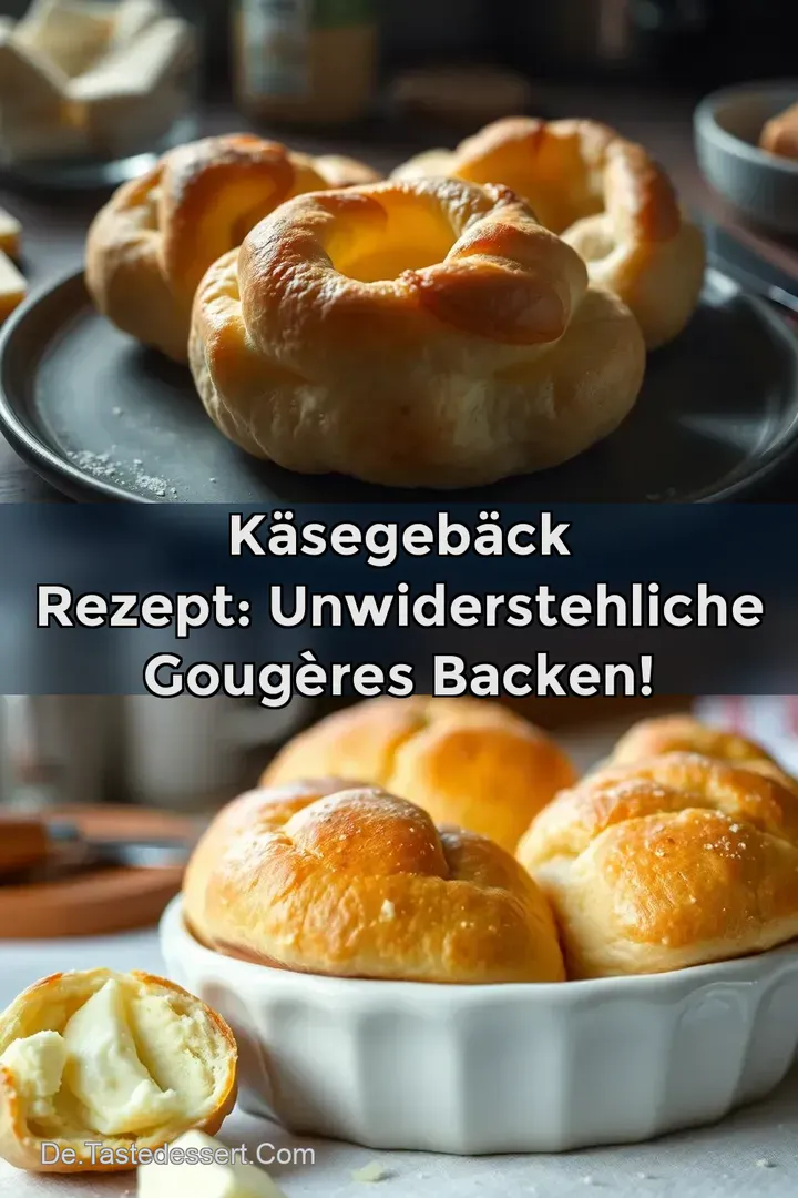 Käsegebäck Rezept: Unwiderstehliche Gougères backen!