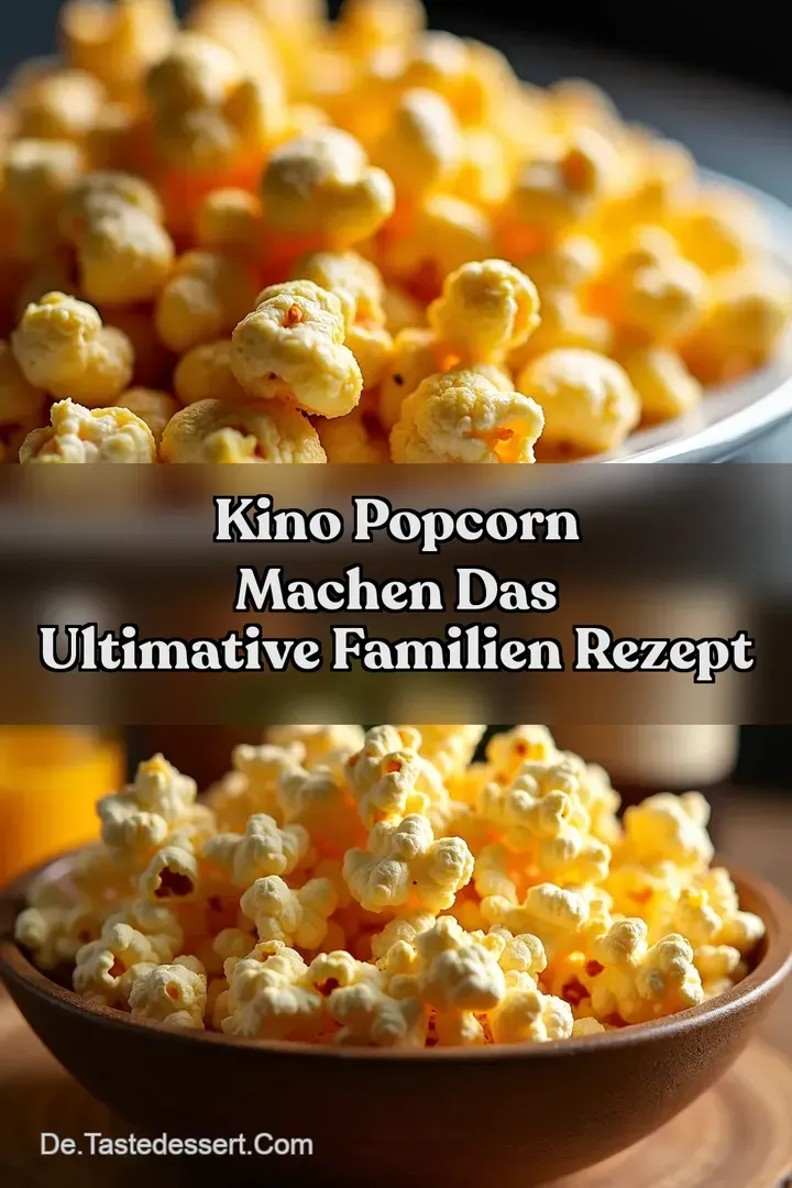 Kino Popcorn machen Das ultimative Familien Rezept