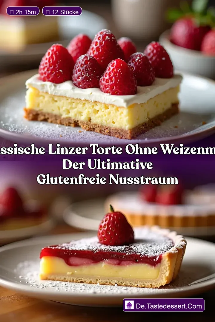 Klassische Linzer Torte ohne Weizenmehl Der ultimative glutenfreie NussTraum
