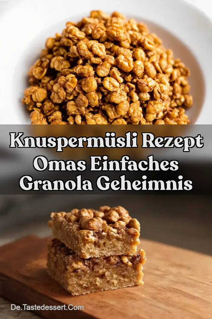 Knusperm&uuml;sli Rezept Omas Einfaches Granola Geheimnis