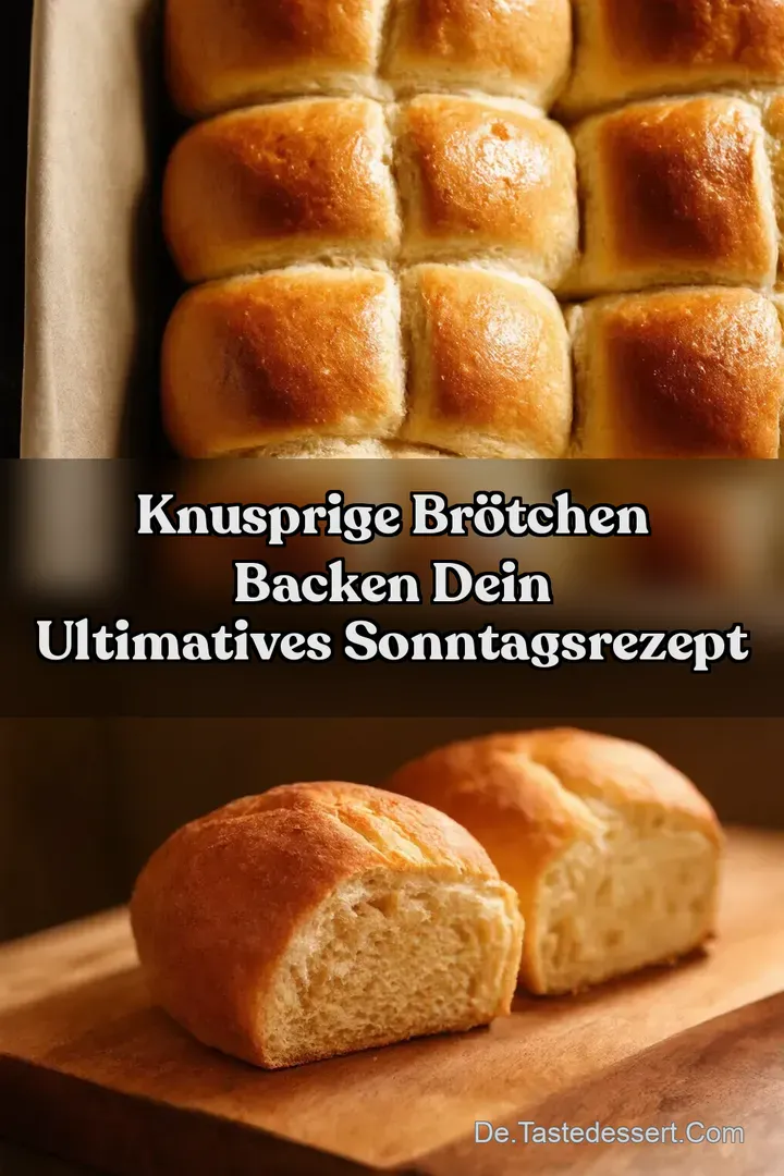 Knusprige Br&ouml;tchen Backen Dein Ultimatives Sonntagsrezept