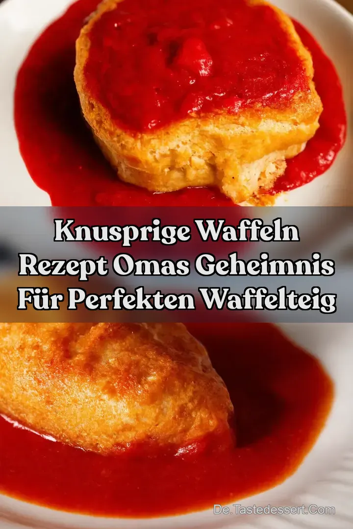 Knusprige Waffeln Rezept Omas Geheimnis F&uuml;r Perfekten Waffelteig