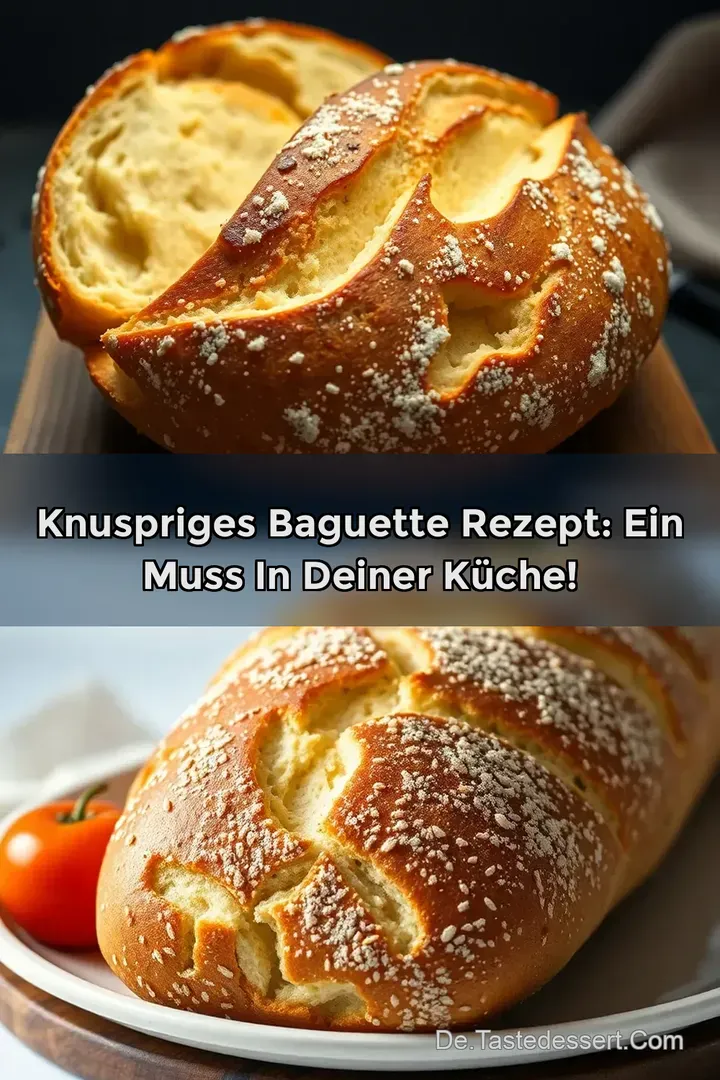 Knuspriges Baguette Rezept: Ein Muss in Deiner Küche!
