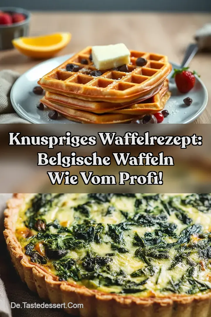 Knuspriges Waffelrezept: Belgische Waffeln Wie vom Profi!