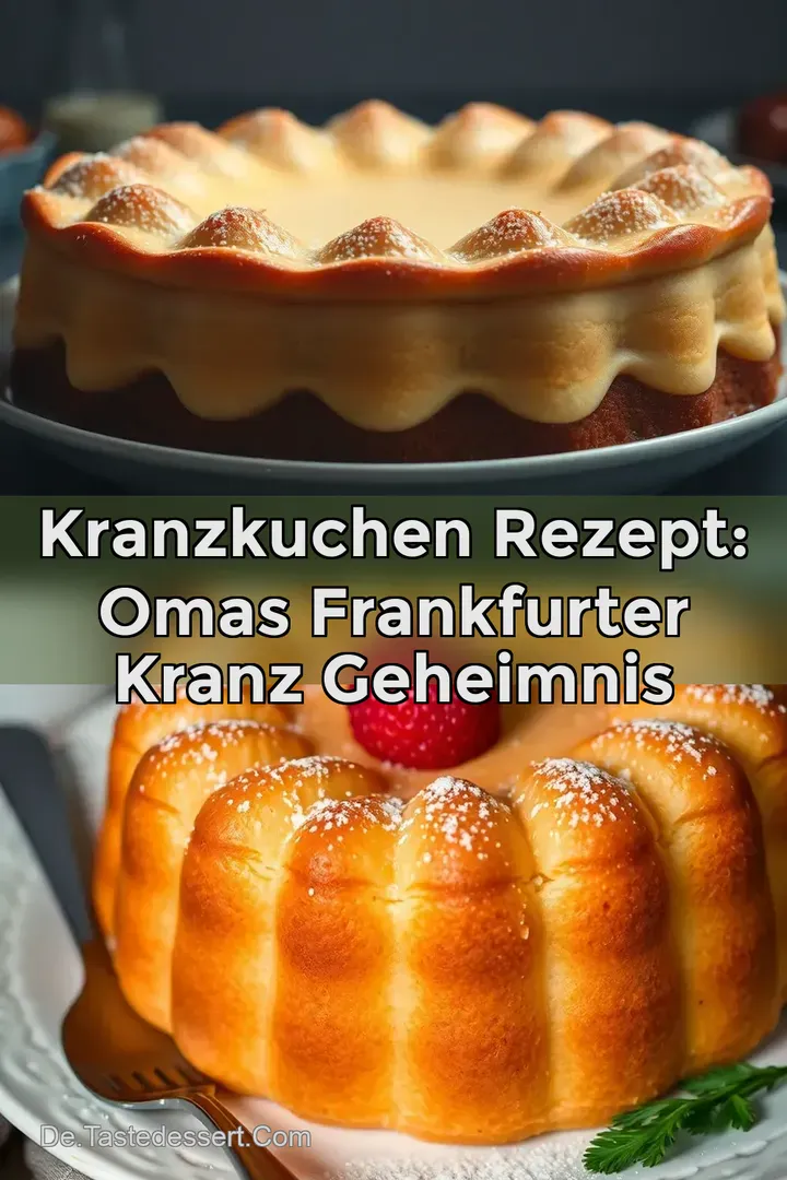 Kranzkuchen Rezept: Omas Frankfurter Kranz Geheimnis