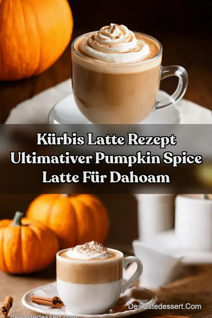 K&uuml;rbis Latte Rezept Ultimativer Pumpkin Spice Latte f&uuml;r Dahoam