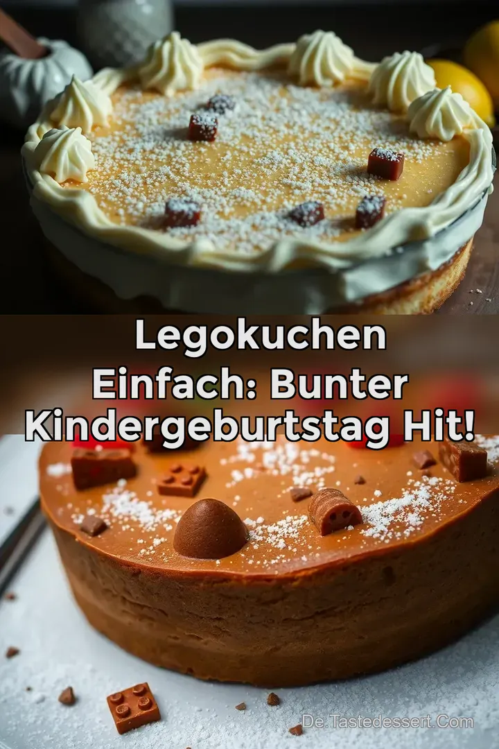 🌈 Legokuchen Einfach: Bunter Kindergeburtstag Hit!