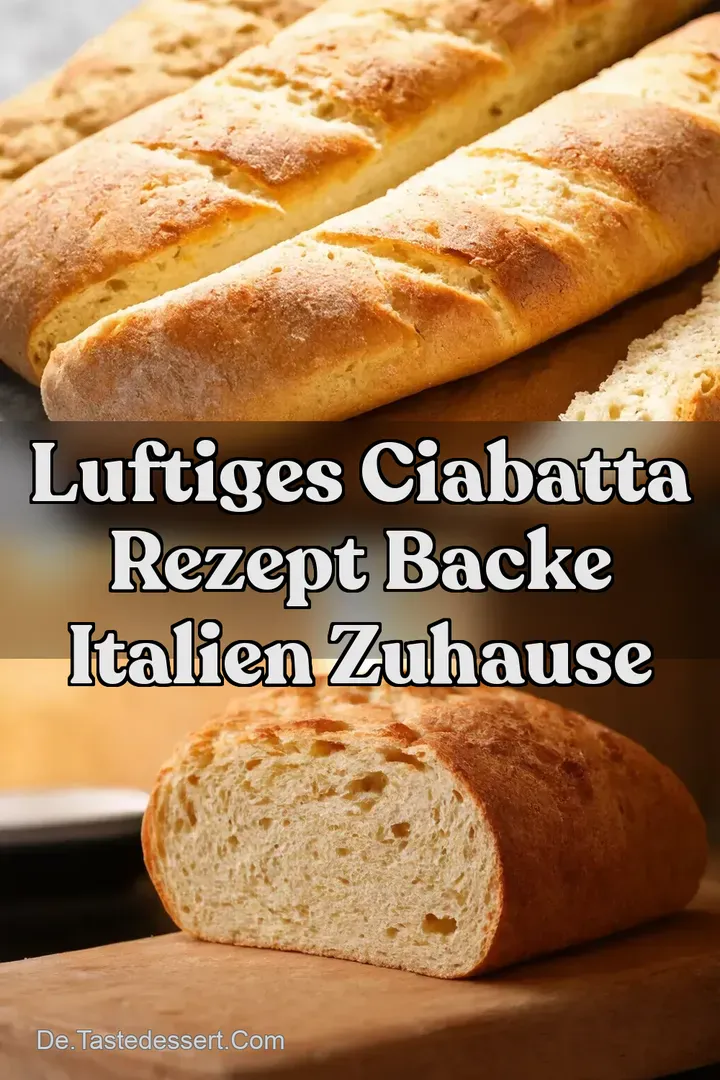 Luftiges Ciabatta Rezept Backe Italien Zuhause