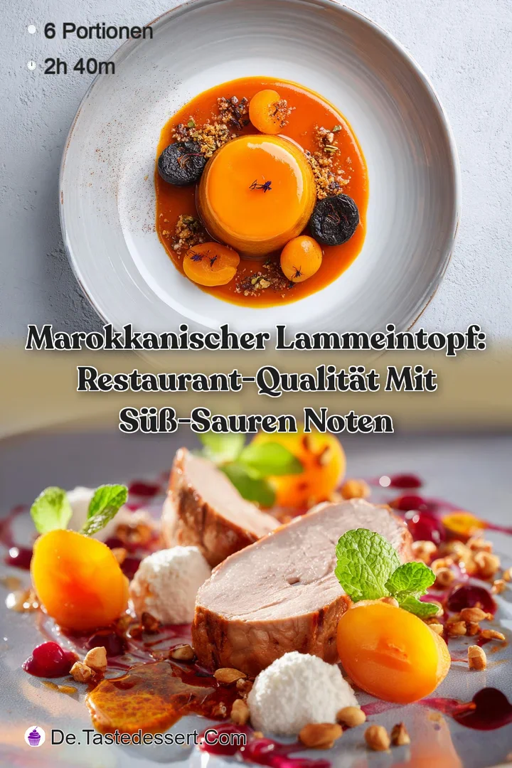 Marokkanischer Lammeintopf: Restaurant-Qualit&auml;t mit s&uuml;&szlig;-sauren Noten