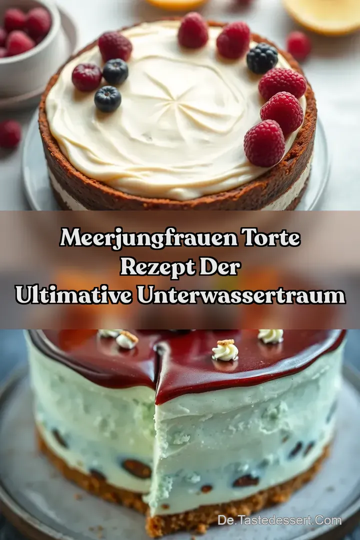 Meerjungfrauen Torte Rezept Der ultimative UnterwasserTraum