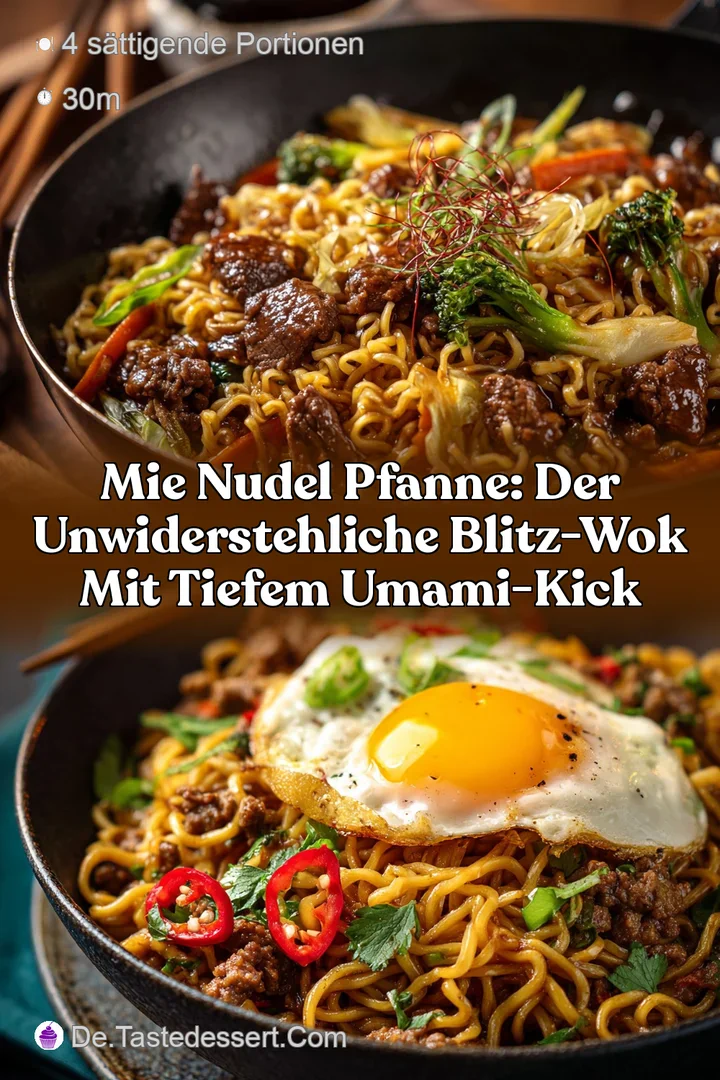Mie Nudel Pfanne: Der unwiderstehliche Blitz-Wok mit tiefem Umami-Kick