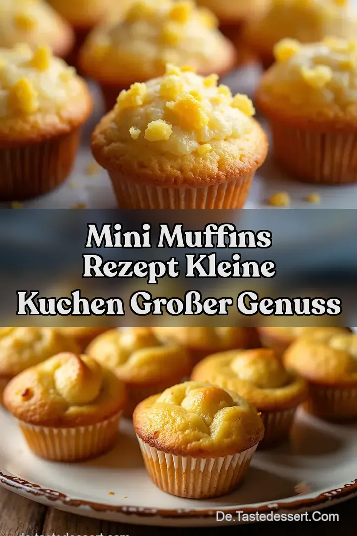 Mini Muffins Rezept Kleine Kuchen Gro&szlig;er Genuss