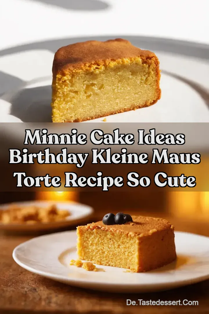 Minnie Cake Ideas Birthday Kleine Maus Torte Recipe so cute