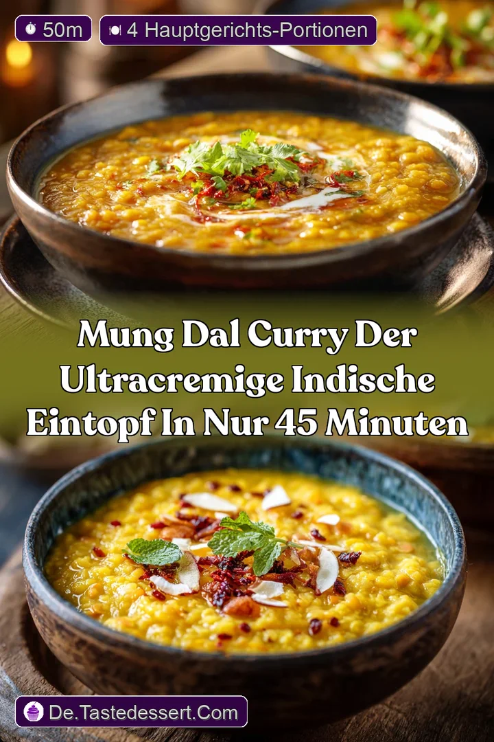 Mung Dal Curry Der ultracremige indische Eintopf in nur 45 Minuten