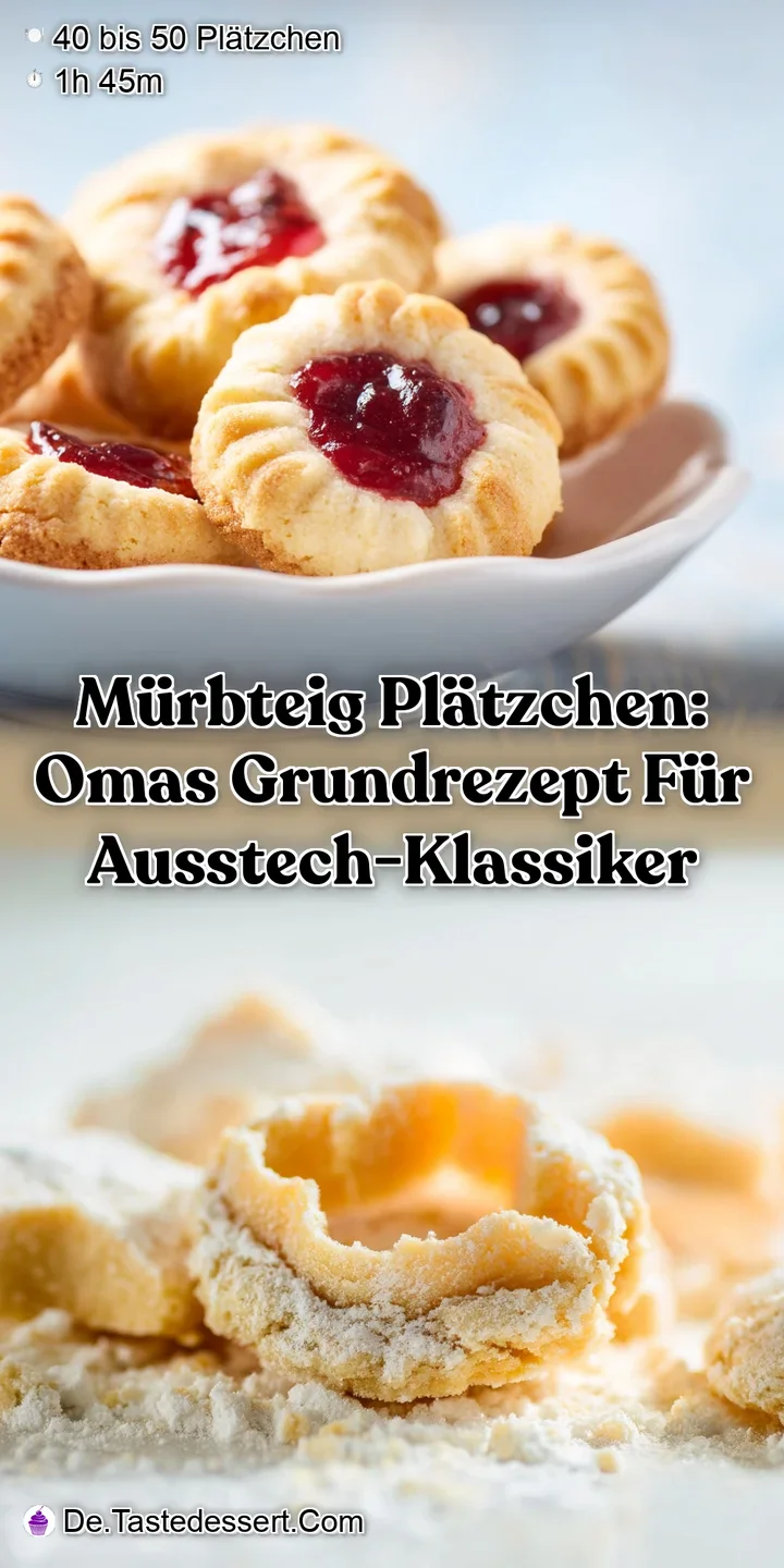 M&uuml;rbteig Pl&auml;tzchen: Omas Grundrezept f&uuml;r Ausstech-Klassiker