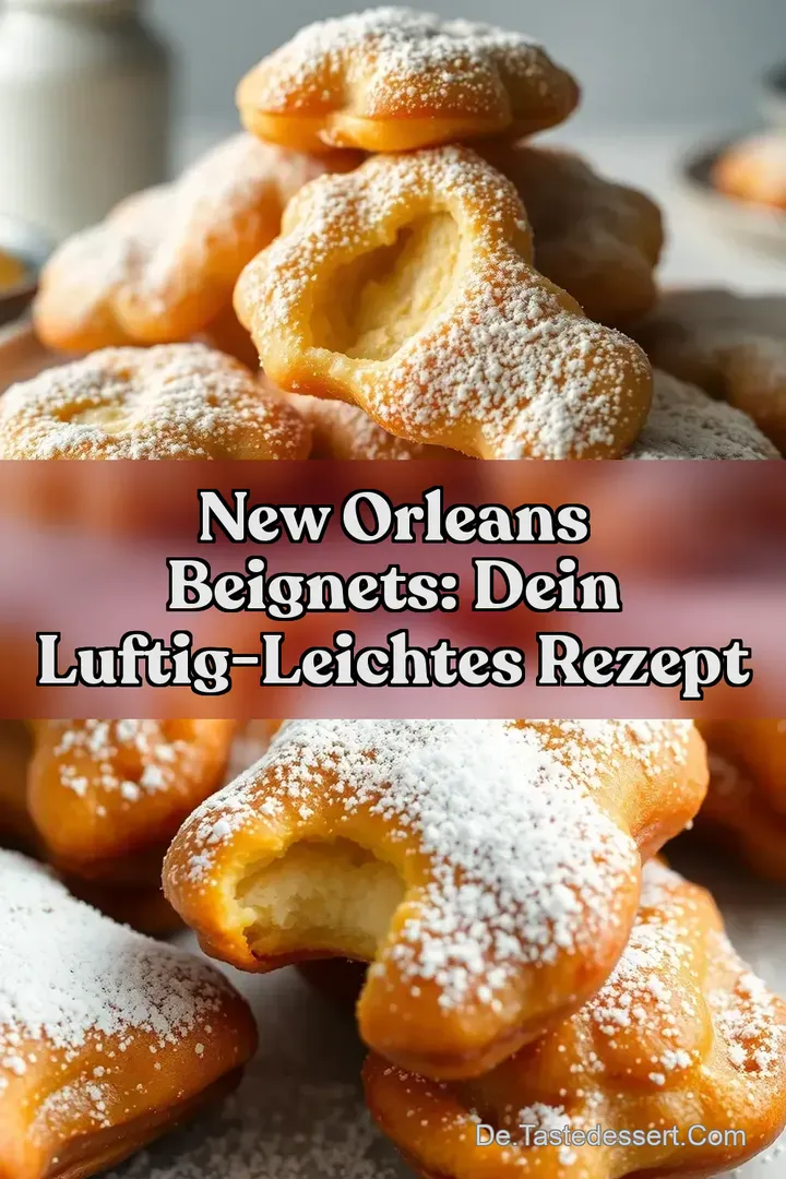 New Orleans Beignets: Dein Luftig-Leichtes Rezept