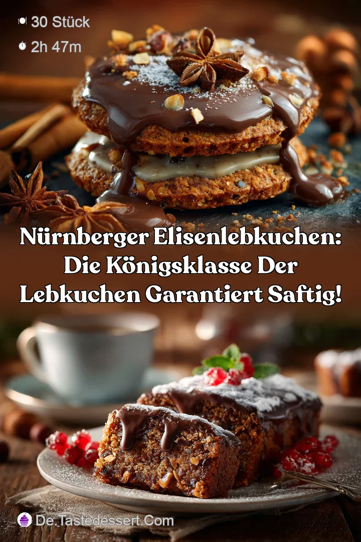 N&uuml;rnberger Elisenlebkuchen: Die K&ouml;nigsklasse der Lebkuchen garantiert saftig!