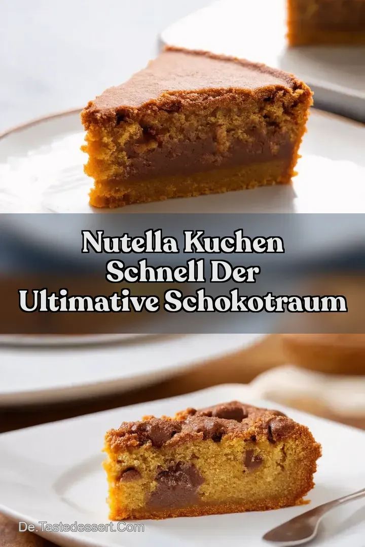 Nutella Kuchen Schnell Der ultimative SchokoTraum