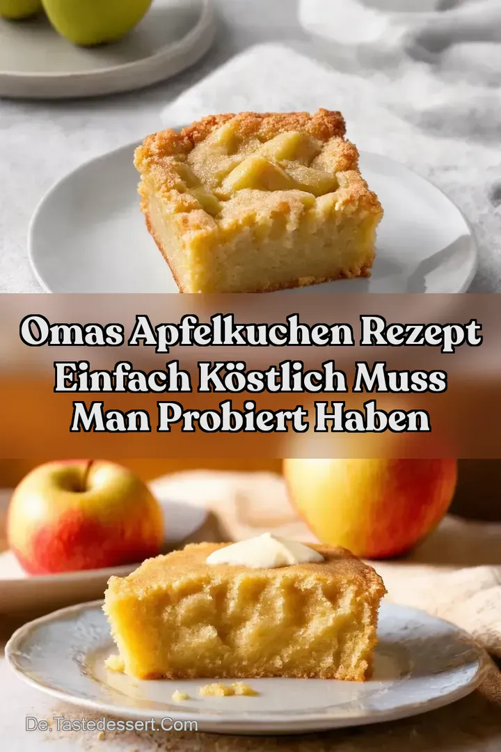 Omas Apfelkuchen Rezept Einfach K&ouml;stlich Muss man probiert haben