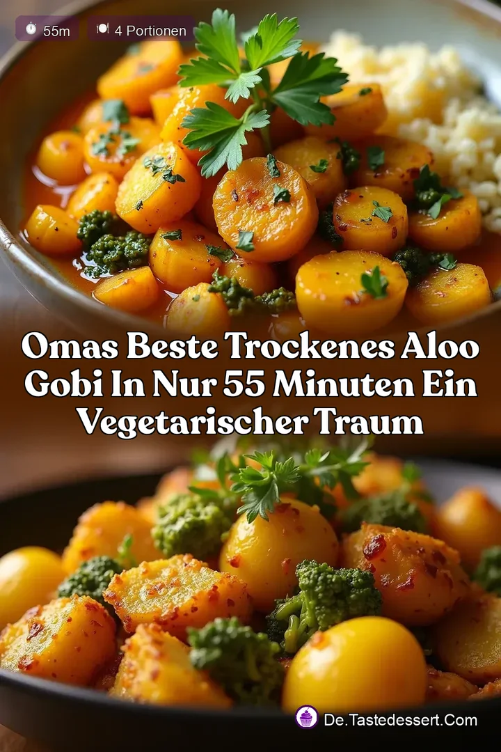 Omas Beste Trockenes Aloo Gobi in nur 55 Minuten Ein vegetarischer Traum