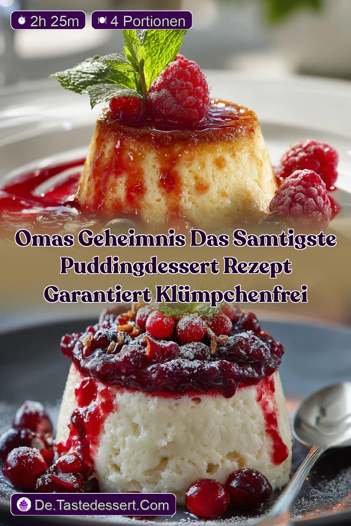 Omas Geheimnis Das samtigste Puddingdessert Rezept garantiert kl&uuml;mpchenfrei