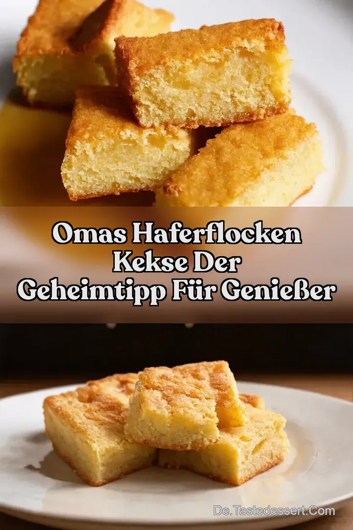 Omas Haferflocken Kekse Der Geheimtipp F&uuml;r Genie&szlig;er