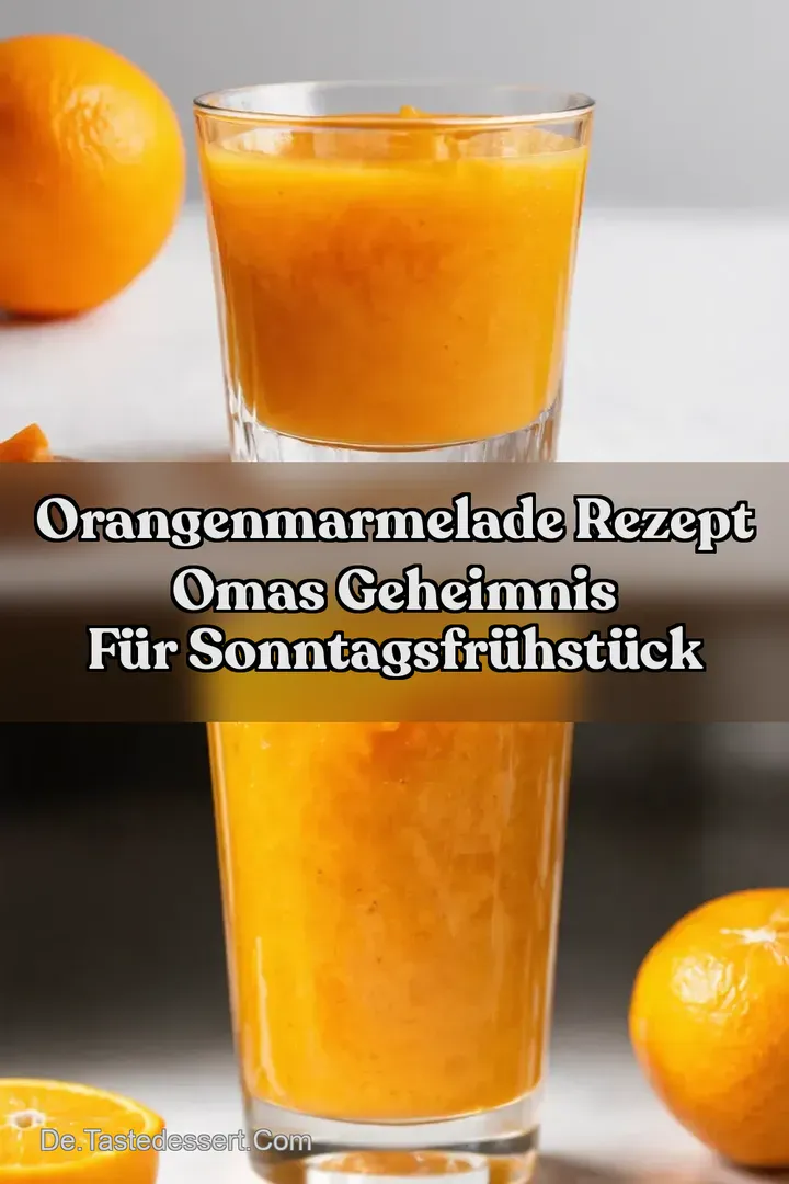 Orangenmarmelade Rezept Omas Geheimnis f&uuml;r Sonntagsfr&uuml;hst&uuml;ck