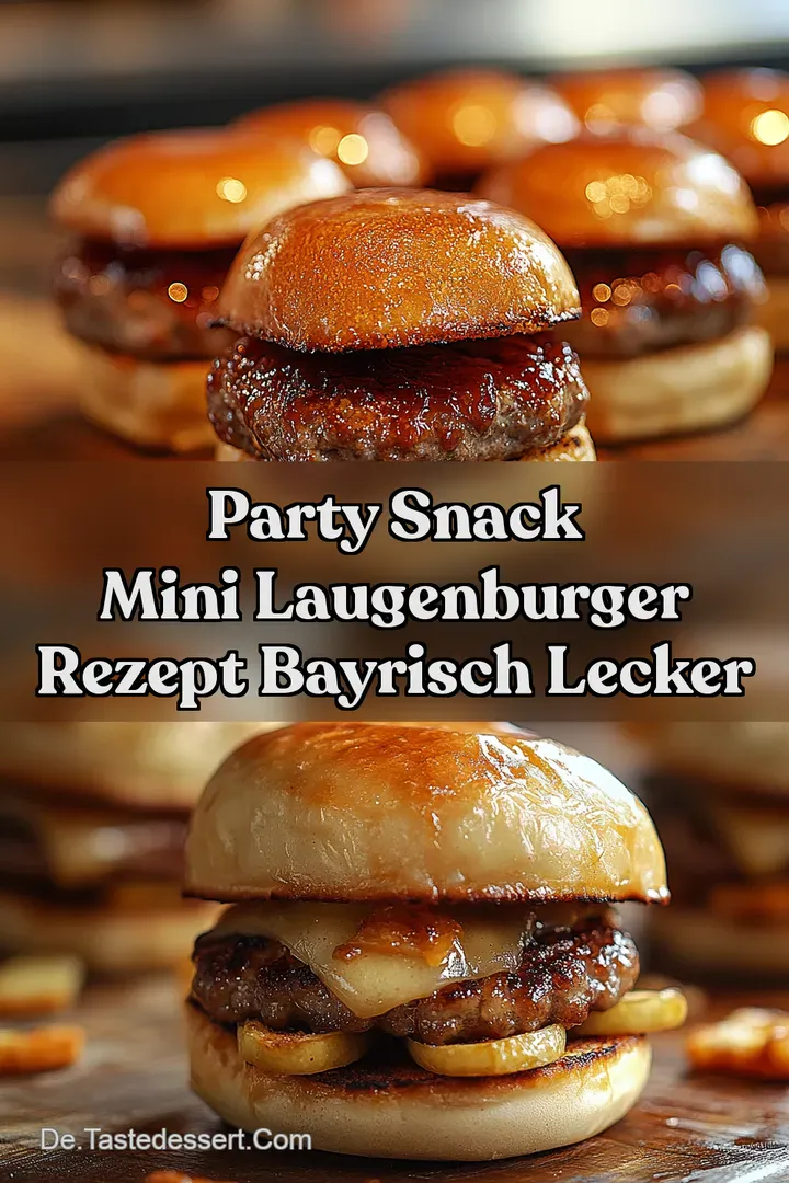 Party Snack Mini Laugenburger Rezept Bayrisch Lecker