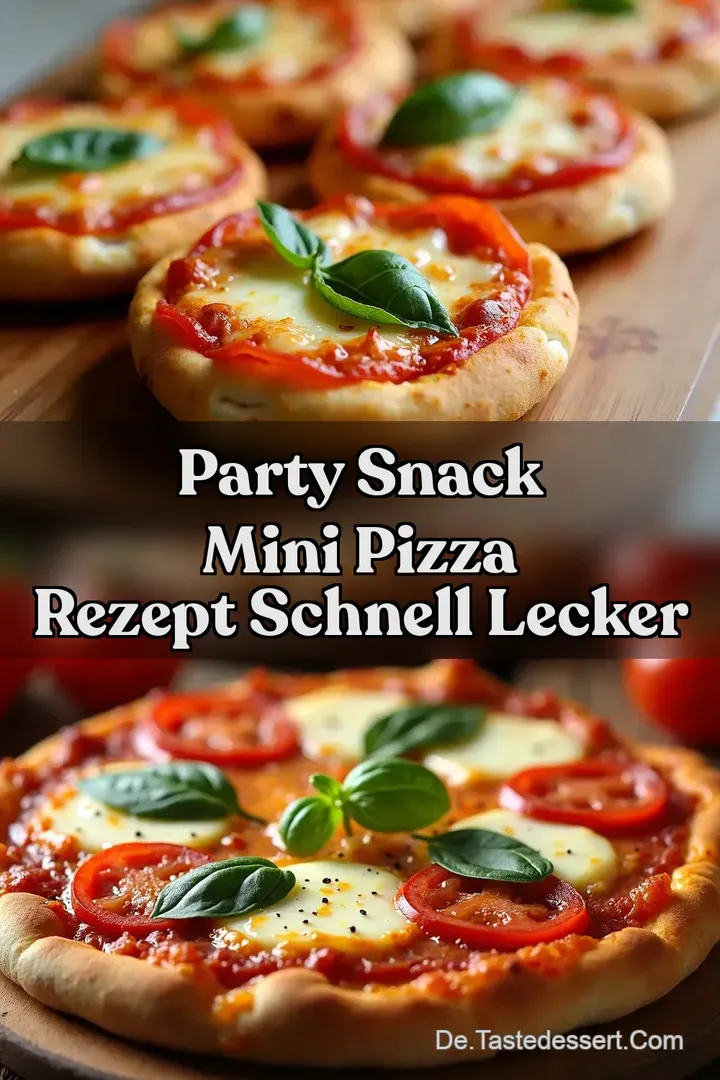 Party Snack Mini Pizza Rezept Schnell Lecker