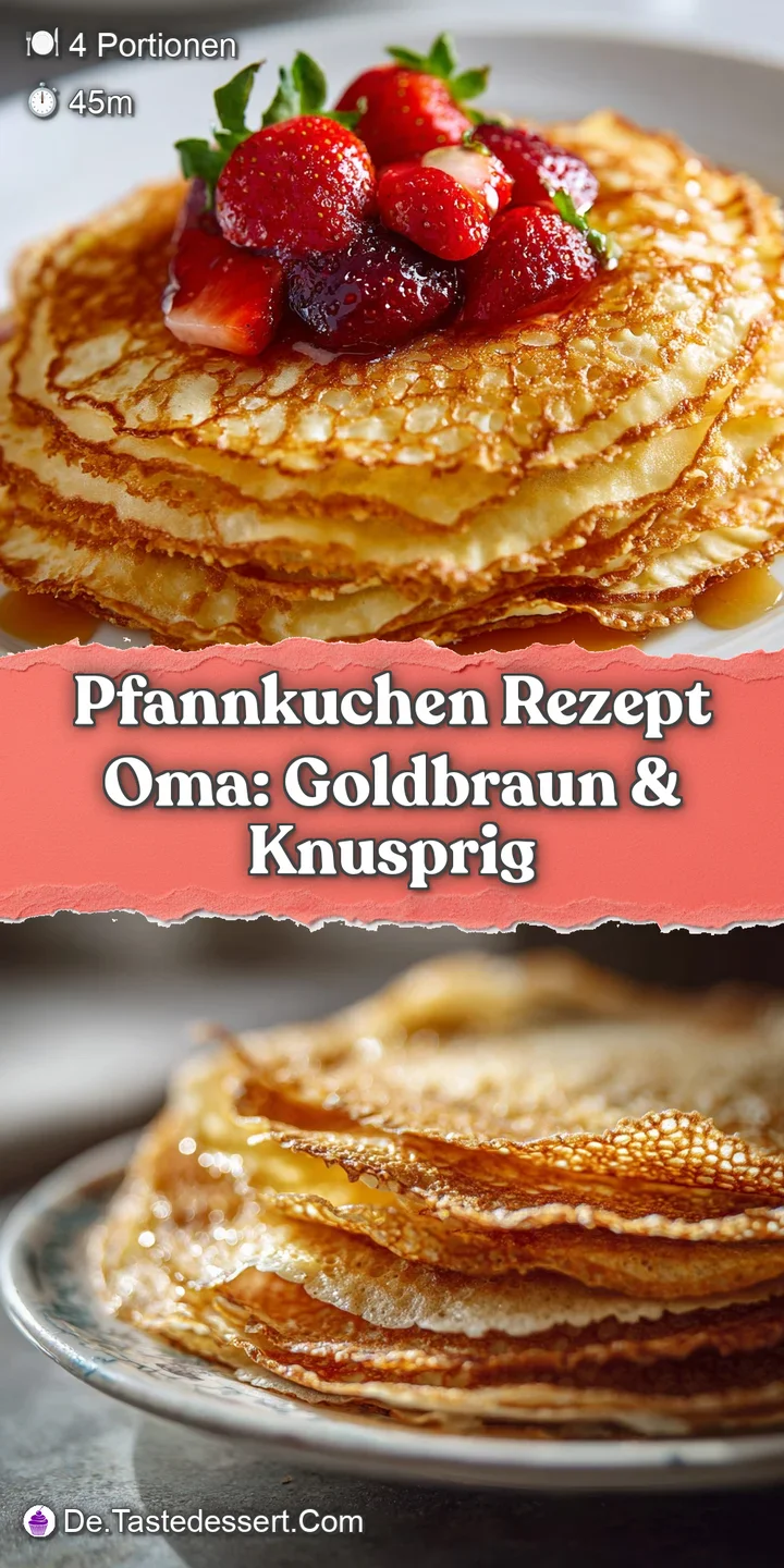 Close-up of a golden-brown Pfannkuchen, glistening with butter, its textured surface hinting at a satisfying, slightly che...