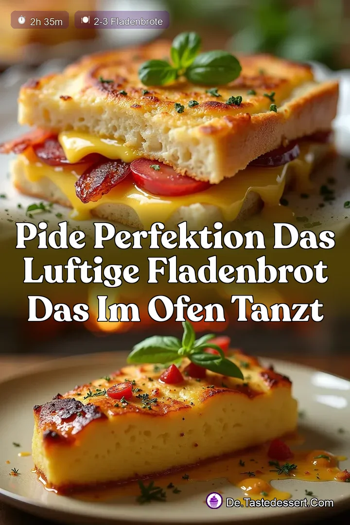 Pide Perfektion Das Luftige Fladenbrot das im Ofen tanzt
