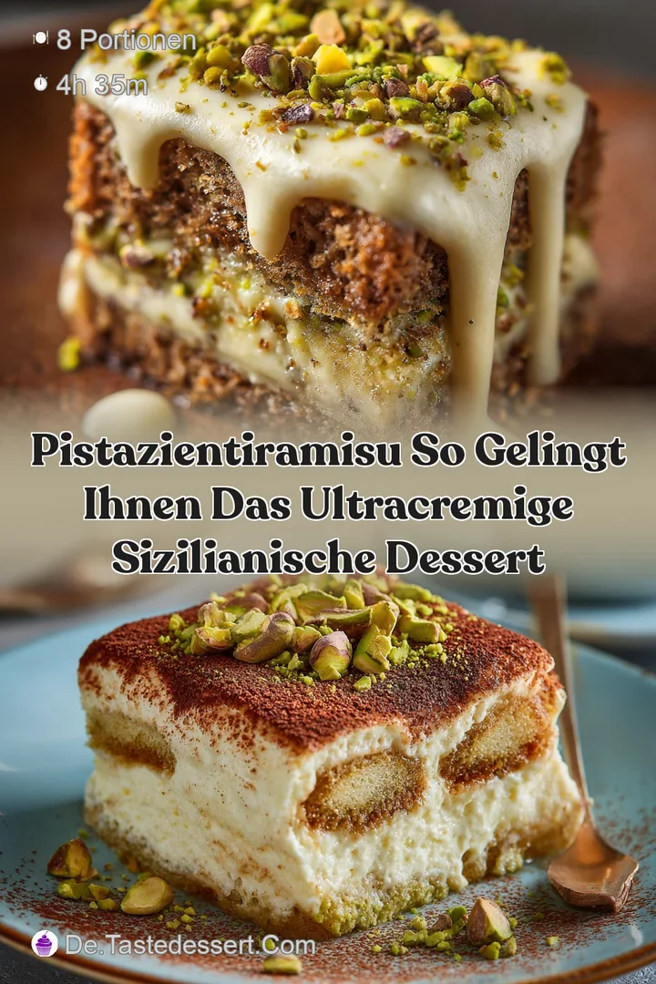 PistazienTiramisu So gelingt Ihnen das ultracremige sizilianische Dessert