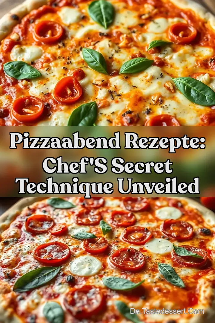 Pizzaabend Rezepte: Chef&#039 s Secret Technique Unveiled
