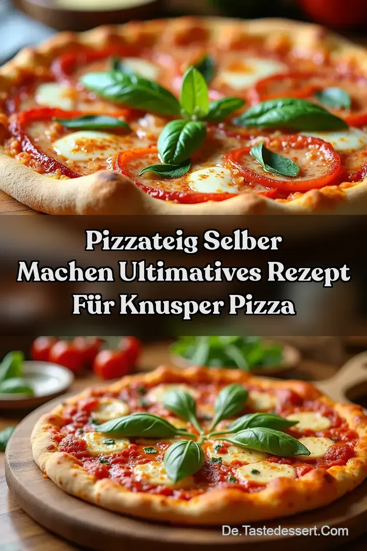 Pizzateig selber machen Ultimatives Rezept f&uuml;r Knusper Pizza