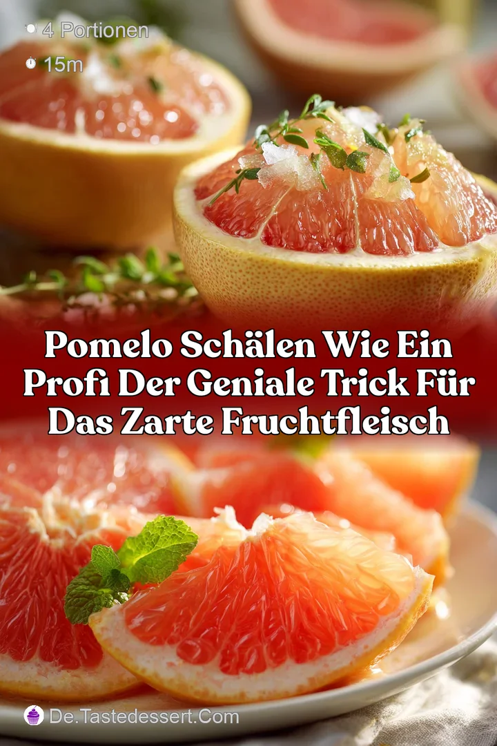 Pomelo sch&auml;len wie ein Profi Der geniale Trick f&uuml;r das zarte Fruchtfleisch