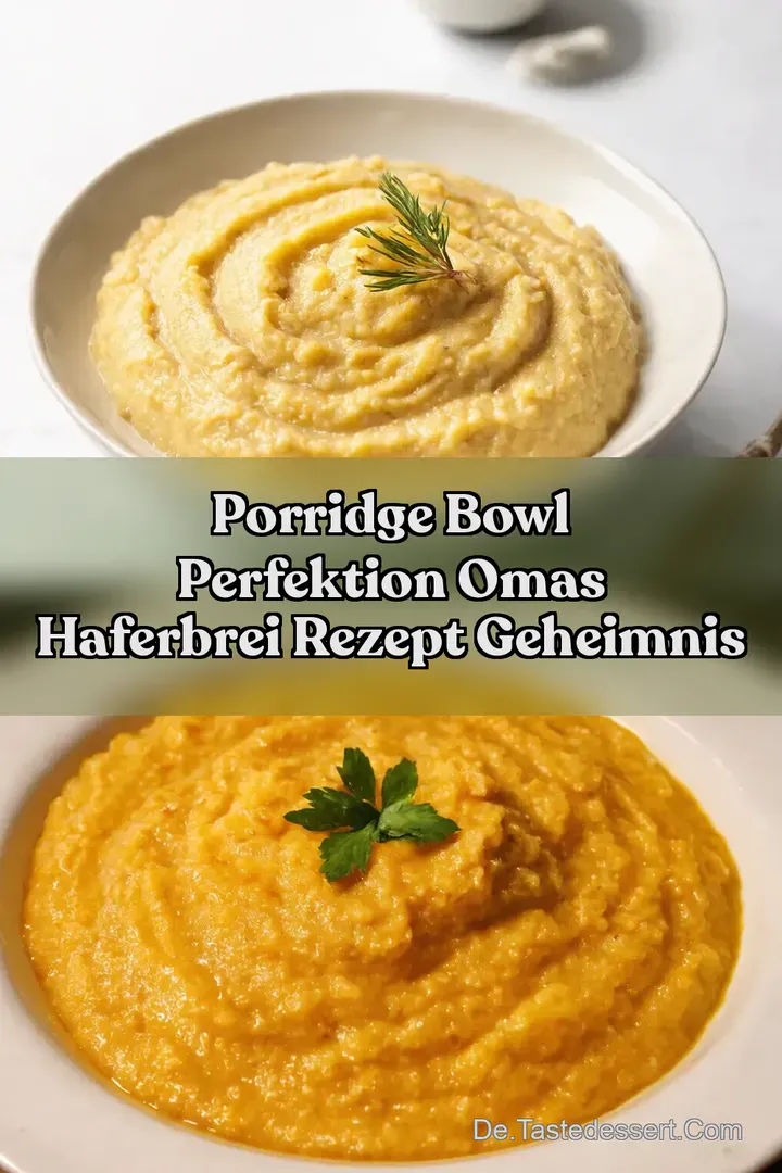 Porridge Bowl Perfektion Omas Haferbrei Rezept Geheimnis