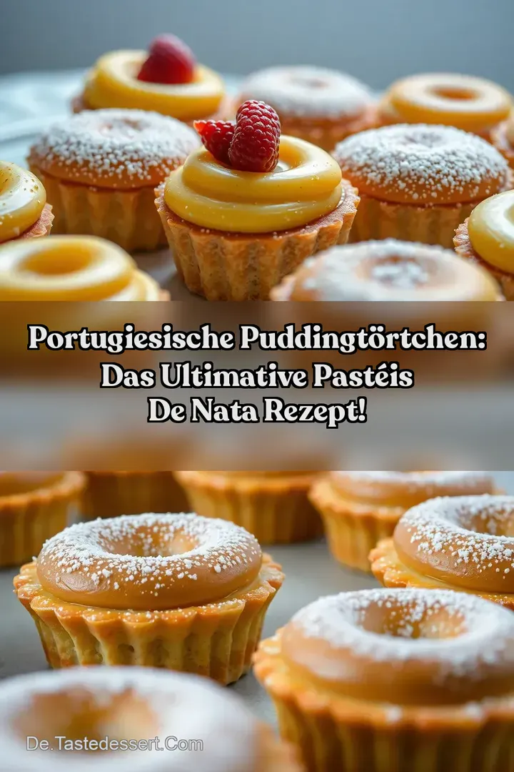 Portugiesische Puddingtörtchen: Das Ultimative Pastéis de Nata Rezept!