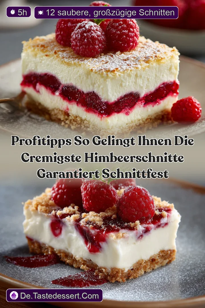 ProfiTipps So gelingt Ihnen die cremigste Himbeerschnitte garantiert schnittfest